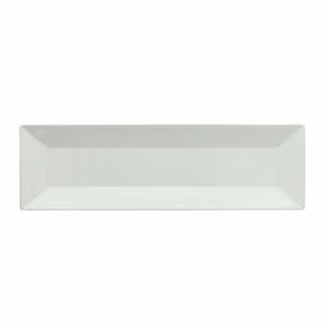 PIATTO PIANO RETTANGOLARE 33X10CM PLAIN BIANCO