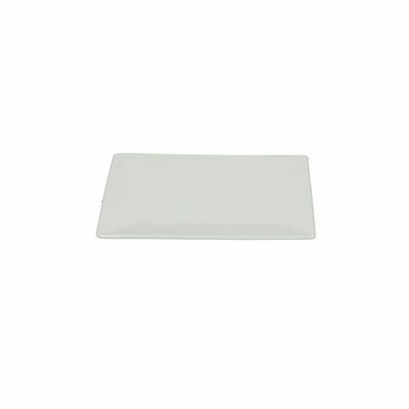 PIATTO PIANO RETTANGOLARE 23X15CM PLAIN BIANCO