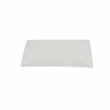 PIATTO PIANO RETTANGOLARE 28X17CM PLAIN BIANCO