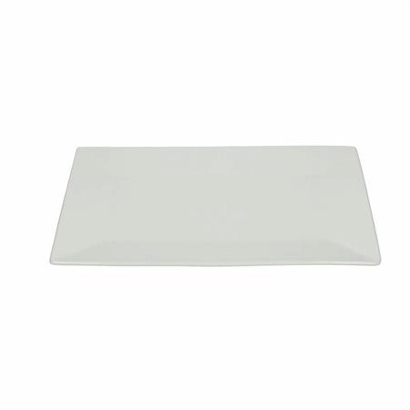 PIATTO PIANO RETTANGOLARE 33X20CM PLAIN BIANCO