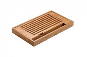 TAGLIERE ANTIBRICIOLE ASIA IN BAMBOO CM.40X24X4H