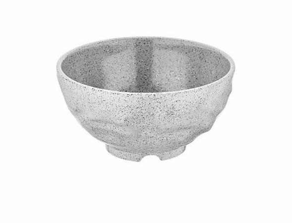 BOWL CON PIEDE CM.17X7H SHOW PLA GRANITO