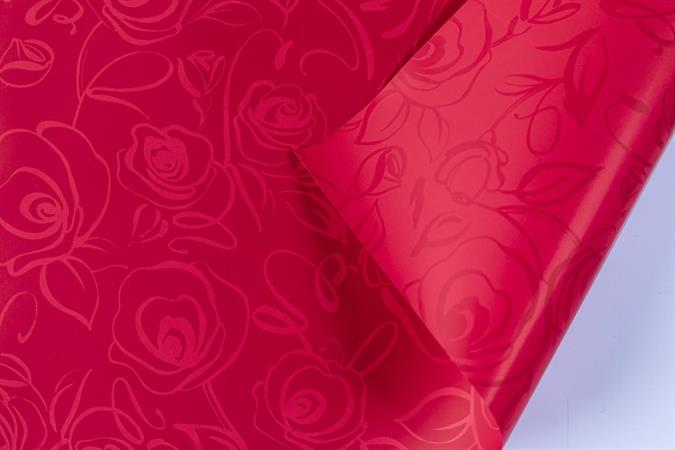 CERCHI PASTICCERIA DIAM.98CM ROSE COL.ROSSO CF=10PZ