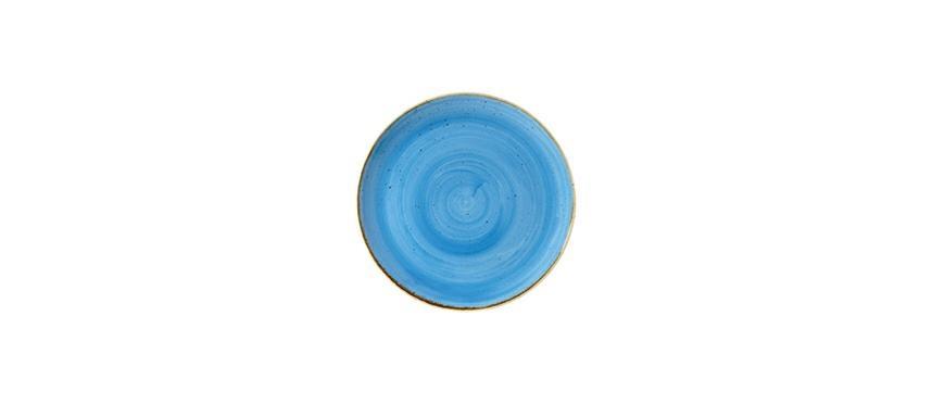 PIATTO PIANO 21,7CM STONECAST BLU CHURCHILL