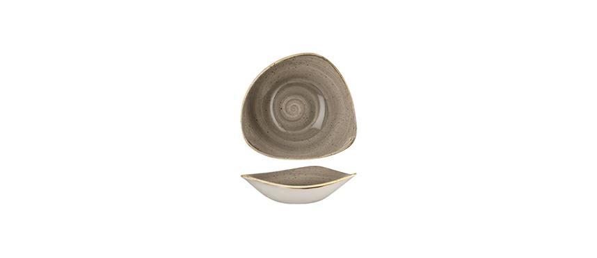 COPPETTA TRIANGOLARE 15,3CM STONECAST GRIGIO CHURCHILL