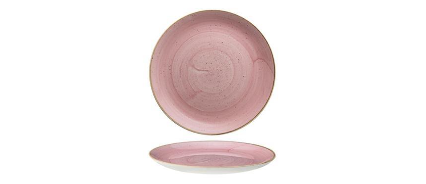 PIATTO PIANO 28,8CM STONECAST ROSA CHURCHILL