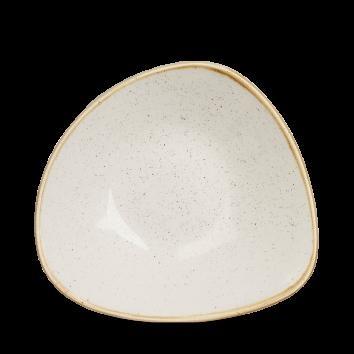 PIATTO FONDO TRIANGOLARE 23,5CM STONECAST BIANCO CHURCHILL