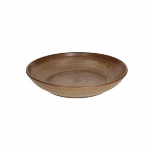 PIATTO FONDO COUS COUS 25CM TERRACOTTA COL.MARRONE