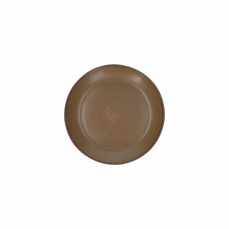 PIATTO DESSERT 21CM TERRACOTTA COL.BRONZO