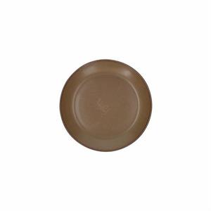 PIATTO DESSERT 21CM TERRACOTTA COL.BRONZO