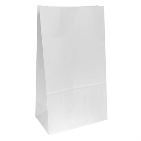 SACCHETTI SOS S/MANICI G/M2 25+15x43,5CM BIANCO CF=250PZ