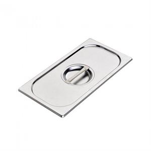 COPERCHIO GN 1/6 DIM.176X162MM ACCIAIO INOX