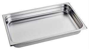 TEGLIA GN 1/1 H65 DIM.530X325MM ACCIAIO INOX