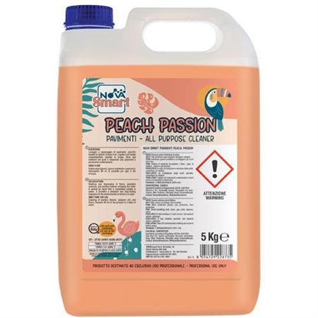 DETERGENTE LAVAPAVIMENTI PEACH PASSION NOVA 5KG