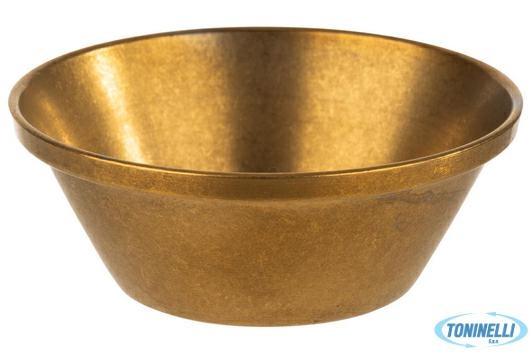 COPPETTA DIP BOWLS 6CMX2.5H ACCIAIO EFFETTO ORO