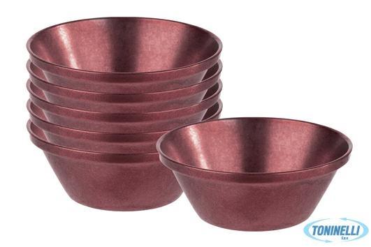 COPPETTA DIP BOWLS 6CMX2.5H ACCIAIO EFFETTO RAME