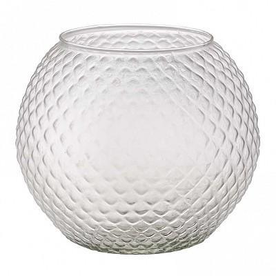 SFERA IN VETRO DIAMOND D.20 H 18CM