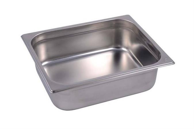 BACINELLA GN 1/2 H100 DIM.325X265MM ACCIAIO INOX