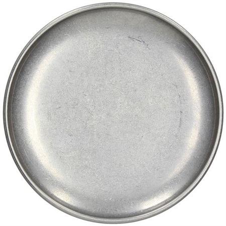 PIATTINO ROTONDO 14Cm  ACCIAIO INOX ARGENTO