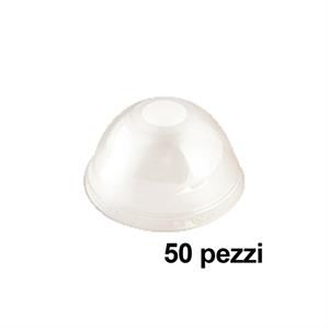 COPERCHIO IN PET CUPOLA DIAM.78MM 7OZ CF=50PZ