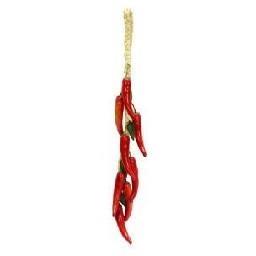 DECORAZIONE PEPERONCINO TRECCIA 8PZ 10x50x3