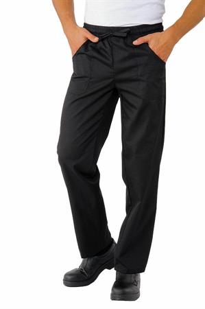 PANTALACCIO NERO PESANTE 65%POLI35%COT 4XL