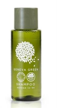 FLACONE SHAMPOO 30ML GENEVA GREEN CT=300PZ