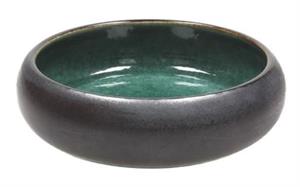 BOWL 17CM BRONZE TEAL 'ELIPSE'