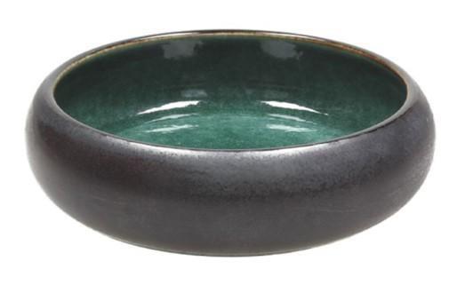 BOWL 17CM BRONZE TEAL 'ELIPSE'