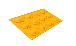 STAMPO GRANCHIO 6 SILICONE MOULD N°12  61X41CM ALTEZZA 8MM