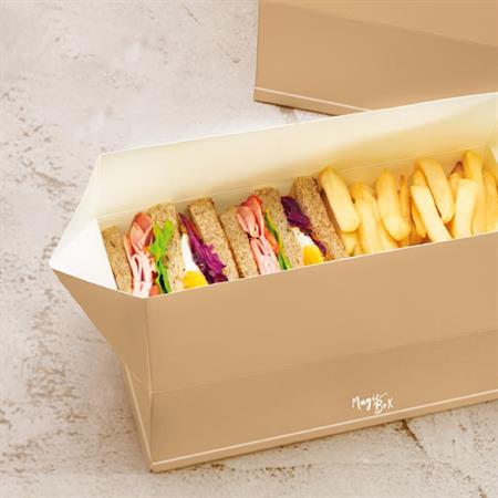 SCATOLA TAKE-AWAY 1600ML IN CARTA BYO-MAGIC BOX CF=50PZ