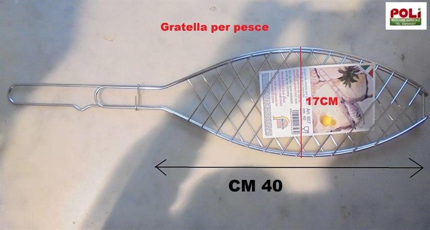 GRATICOLA CROMATA PESCE 40-607CM