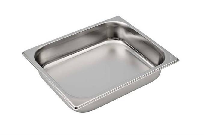 BACINELLA GN 1/2 H65 DIM.325X265MM ACCIAIO INOX