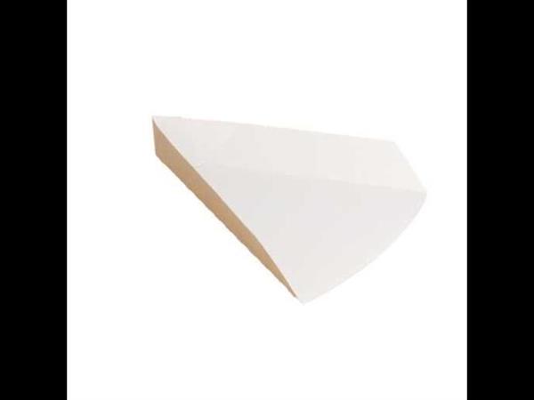 VASCHETTE TRIANGOLARE PIZZA 'THEPACK' 21x16,5x3,5CM CF=200PZ