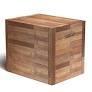 SCATOLA RETTANGOLARE FOLDING BOX 38,5x30x33cm TEAK