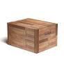 SCATOLA RETTANGOLARE FOLDING BOX 38,5x30x22cm TEAK