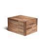 SCATOLA RETTANGOLARE FOLDING BOX 33x22x15cm TEAK