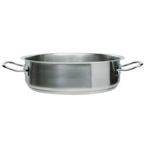 CASSERUOLA BASSA 2/M LT.6,5D.32 H.8 INOX