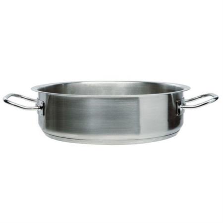 CASSERUOLA BASSA 2/M LT.16D.45 H.10 - ACCIAIO INOX