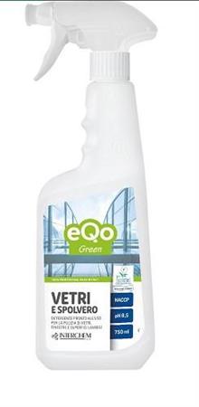 DETERGENTE MULTIUSO EQO GREEN ECOLABEL VETRI 750ML SPRAY