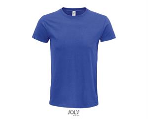 T-SHIRT UNISEX ADERENTE GIROCOLLO MOD.EPIC COL.BLU ROYAL