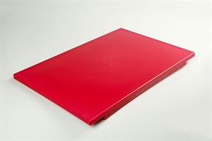 TAGLIERE PROF.40X30X2 HACCP ROSSO