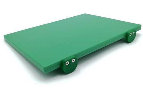 TAGLIERE PROF.40X30X2 HACCP VERDE